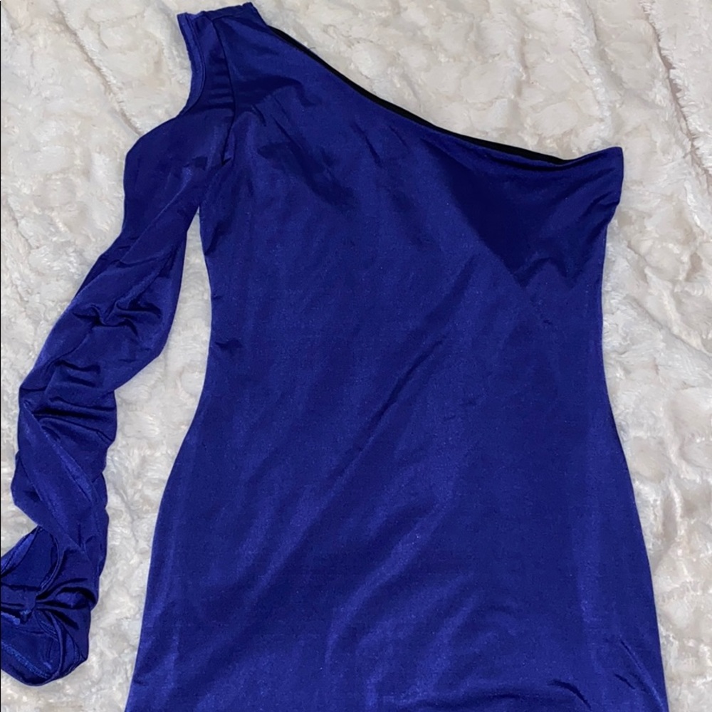 Trac one shoulder dress